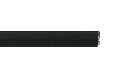 WRS .190" x .141" Black Bulb Seal Weatherstripping, 24 Ft Roll - color: 24 Ft Roll - Black Bulb Seal (.190" x .141")