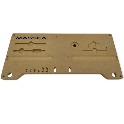 Massca Pocket Hole Jig Mounting System with M2 Jig Storage, 20mm Dog Holes