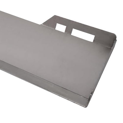 ECOTRIC 1/4" Skid Steer Attachment Plate Compatible with Bobcat Kubota - size: 1 piece 1/4" thick