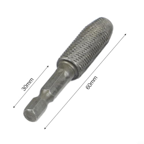 5-Piece Electric Rotary File Set For Drill Bits, High-Carbon Steel Grinding Burr Heads For Milling And Filing For Metal Use