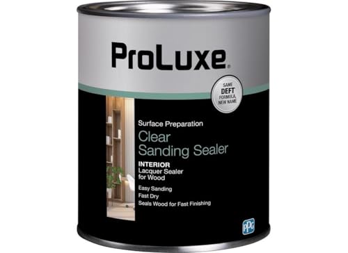 DEFT/PPG ARCHITECTURAL FIN DFT015/04 1 qt Deft DFT015 Clear Lacquer Sanding Nitrocellulose Interior Wood Sealer, No Size, No Color