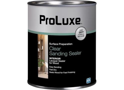 DEFT/PPG ARCHITECTURAL FIN DFT015/04 1 qt Deft DFT015 Clear Lacquer Sanding Nitrocellulose Interior Wood Sealer, No Size, No Color
