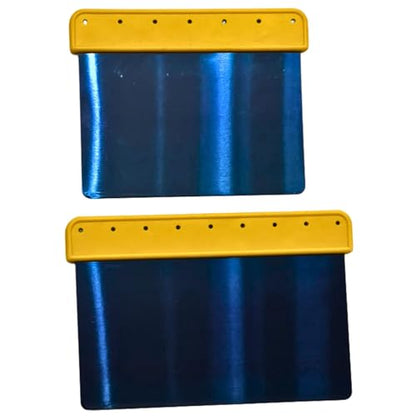 Mike's GT Large Body Filler Spreader Assortment 2 Pack - Coated Spring Steel, Rubber Grip - Precision Tools for Body Filler/Car Putty/Spreader/Scraper Application - (5" and 6" sizes included)