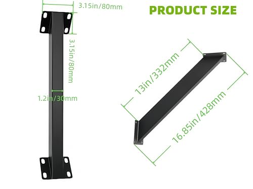 Heavy Duty Pergola Brackets Kit-8PC 45° Angle Support Brackets