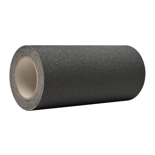 WOD Heavy Duty Anti Slip Tape Gray - 12 inch x 30 ft. Non Skid Treads Weather Proof Indoor/Outdoor Traction Tape for No Slip Stairs ASTC32 - color: Gray, size: 12 Inch (300mm)