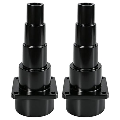 (2 Pack) Universal Tool Adapter Attachment for Shop Vac Wet/Dry Vacuum Connects to Power Tools 2-1/2" Integrated Hose Adapters for Dust Collector for Saw and Sander