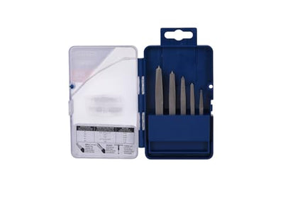 Century Drill & Tool 73215 Square Screw Extractor Set, 5 Piece - size: 5-piece Square Flute