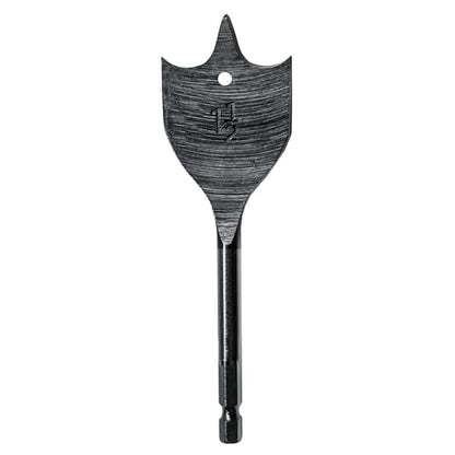 Century Drill & Tool 36296 Lazer Spade™ Bit, 1-1/2", Overall Length: 4" - size: 1-1/2" X 4"