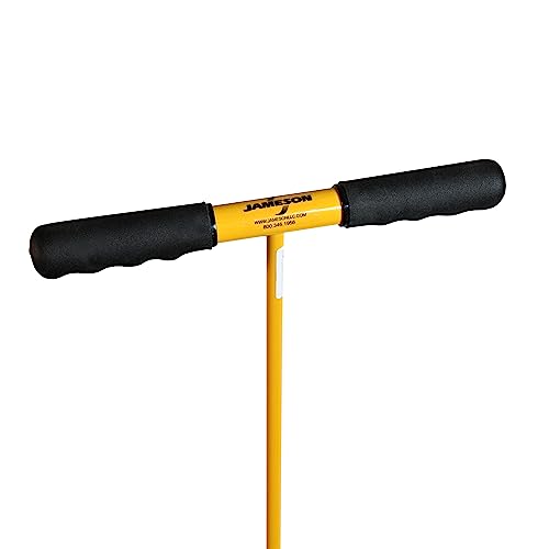 Non-Conductive Fiberglass Soil Probe - 48 Inch Length for Cable and Pipe Detection - Rounded Tip
