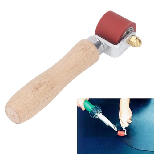Silicone Seam Roller, 28mm Wallpaper Roller Tool, Smoothing Seam Roller with High Temperature Resistant, for Roofing, PVC, TPO, EPDM