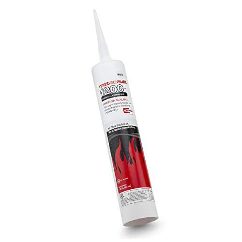 RectorSeal Metacaulk 1200 66525 Firestop Sealant, Easy Application, Firestop, 30 oz.