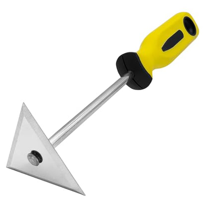 Stainless Steel Shave Hook with Rubber Handle