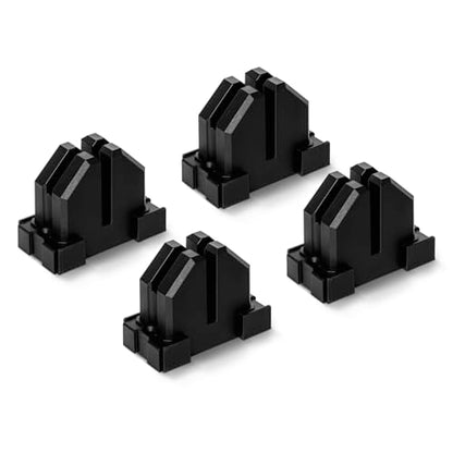 POWERTEC Parallel Clamp Blocks, 4 Pack - for Cabinet Door & Frame Gluing, Compatible with Most Standard Parallel Clamps, Works As Wall Mountable Storage Solution (72155) - style: Parallel Clamp Blocks (4PCs)