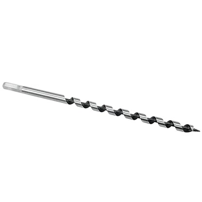 1/2 x 12 Inch Carbon Steel Long Wood Auger Drill Bit - size: 1/2" Diameter