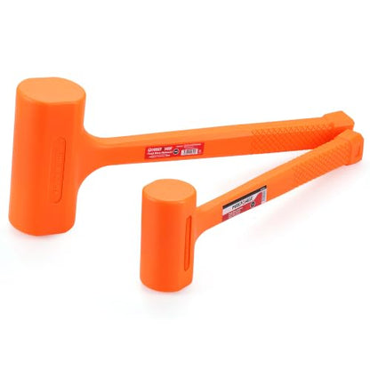 MAXPOWER 5 LB & 2 LB Dead Blow Hammer Set, Spark and Rebound Resistant - size: 5lb 2lb