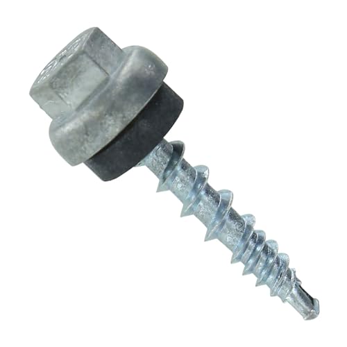 ST Fastening ZXL Woodbinder Metal Roofing Screws #10 x 1 - color: Galvanized, size: #10 x 1"
