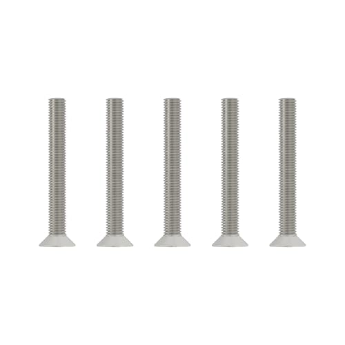 10 Pcs M8x45mm Flat Head Socket Cap Screws,Allen Hex Drive Type, 304 Stainless Steel countersunk Bolt, Full Threaded - size: M8x45mm /10 Pcs