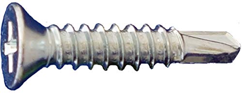 Daggerz FPSDZ1030 - #10 x 3 Phillips Flat Head Self-Drill Screws Zinc 1500ct