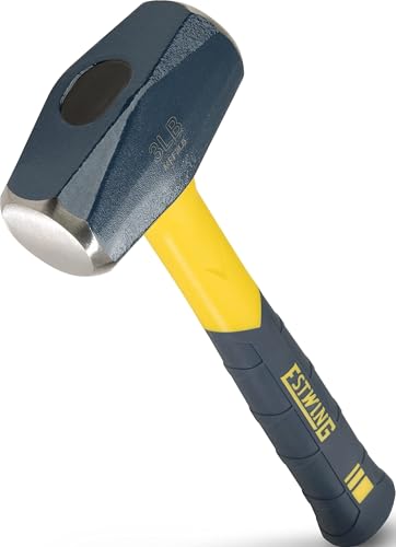 ESTWING Sure Strike Drilling/Crack Hammer, 3lb Hand Sledge, MRF3LB - size: 3 lbs (Pounds)