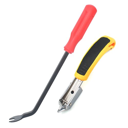 Upholstery Staple Remover, Construction Staple Remover Tool - color: Red