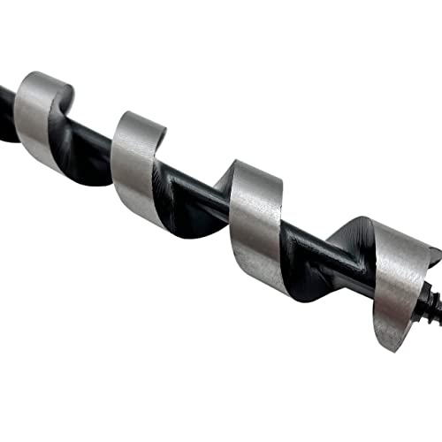 3/4 x 12 Inch Auger Drill Bit for Wood, Soft and Hard Wood Plastic with 3/8 Inch Hex Shank - style: 3/4" X 12"