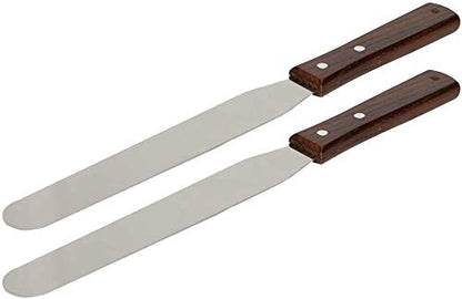 Ecotex® Stainless Steel Screen Printing Spatula 12" - Plastisol Ink Knife - size: 2 Pack