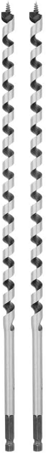 IRWIN WeldTec Auger Wood Drill Bit 1/2" X 17" (3043005) (Pack of 2) - size: One Size (Pack of 2)