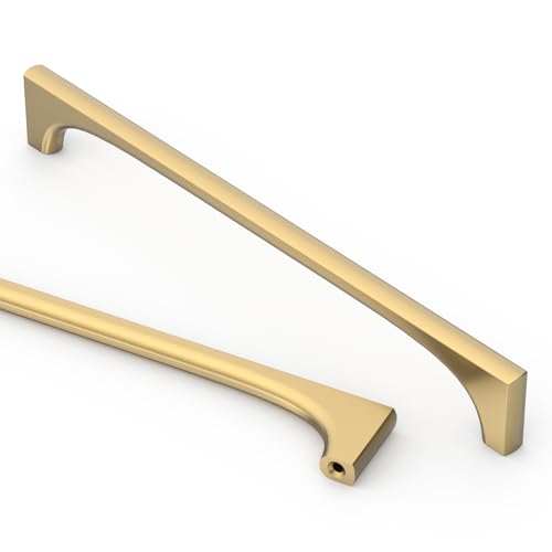 Asidrama 10 Pack 7.5 Inch(192mm) Champagne Bronze Cabinet pulls Kitchen Cabinet Handles, Cabinet Pulls Kitchen Cabinet Hardware for Cupboard Drawer Pulls 2321 - color: Champagne Bronze, size: 7.5" Hole Center, style: 10 Pack