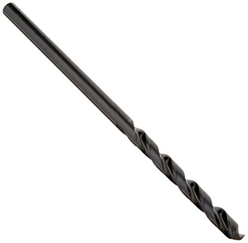 Irwin Tools 66716 Single Black Oxide High-Speed Steel Drill Bit with Aircraft Extension, 1/4" - size: 1/4 in, style: 1pc