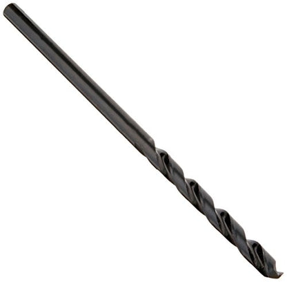 Irwin Tools 66716 Single Black Oxide High-Speed Steel Drill Bit with Aircraft Extension, 1/4" - size: 1/4 in, style: 1pc