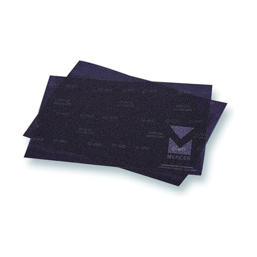 Mercer Industries 449128100 12" x 18" Floor Sanding Screen Sheets, 100 Grit (10 pack) - color: Screen Sheets, style: 100 Grit
