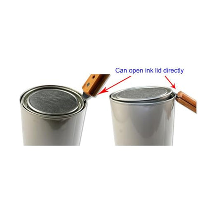 Screen Printing Ink Spatula - Stainless Steel Ink Spatula Ink Knife Wood Handle Flexible Ink Spatula for Screen Printing - 4in / 5in / 6in / 7in / 8in / 9in / 10in / 12in (10 Inch) - color: 10 Inch