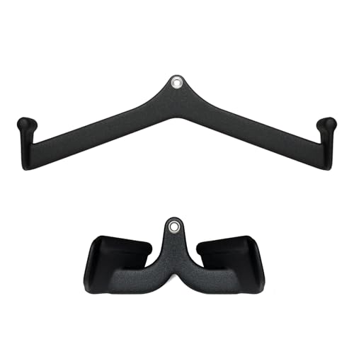 Ergonomic LAT Pull Down Bars, Back and Triceps Strength Training Equipment, LAT Pulldown Attachments, Cable Attachments for Home Gym - color: BT0024
