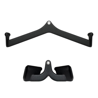 Ergonomic LAT Pull Down Bars, Back and Triceps Strength Training Equipment, LAT Pulldown Attachments, Cable Attachments for Home Gym - color: BT0024