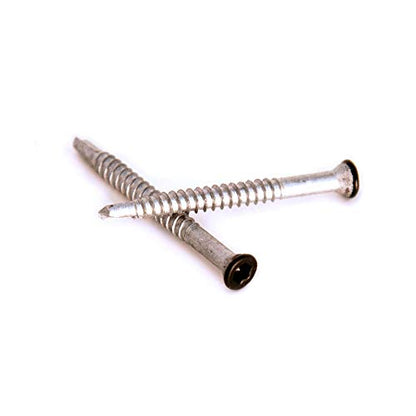 DeckWise #7x1-5/8 Metal Joist SS Deck Screws, Black, 100 Sq Ft (350ct)