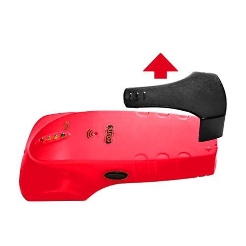 Stud Finder Wall Scanner Wood and Metal Detector Sensor for 3/4 inch Thickness Wall (Red) - color: Red