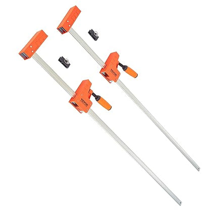 VEVOR 50" Parallel Bar Clamp Set, 1100 lbs Load Limit, 2-Pack - size: 50"(2 Pack), style: Heavy-Duty