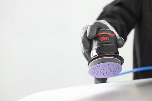 3M Cubitron II Hookit Purple Clean Sanding Abrasive Disc, 31466, 3 in, 600+ Grade, Pack of 50 Discs, Virtually Dust-Free, High Performance, Long Lasting, Multi-Hole Pattern, for Automotive Sanding - size: 1