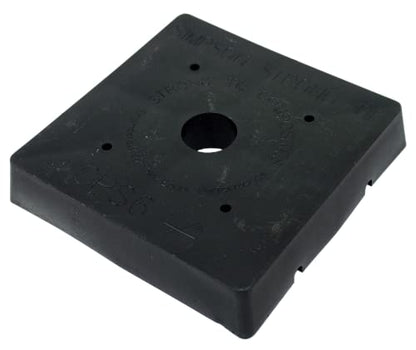Simpson Strong Tie CPS6 6x6 Composite Plastic Standoff 25-per Box