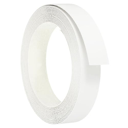 uxcell PVC Edge Banding 1 1/2 Inch x 33ft Self-Adhesive Veneer Trim - color: White Plane, size: 1 1/2 inch x 33ft
