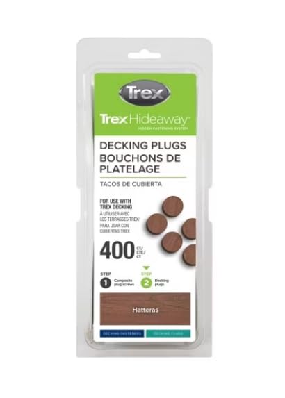 Trex Decking Plugs (400ct) (Hatteras 400ct) - color: Hatteras 400ct