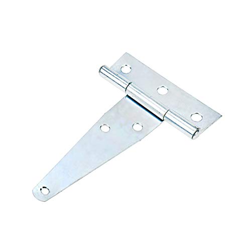 3" T-Strap Hinge, Galvanized Tee Hinge Heavy Duty for Barn Gate