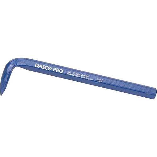 DASCO PRO Nail Puller Claw Bar, Assembled in USA, 9 Inch Cats Paw