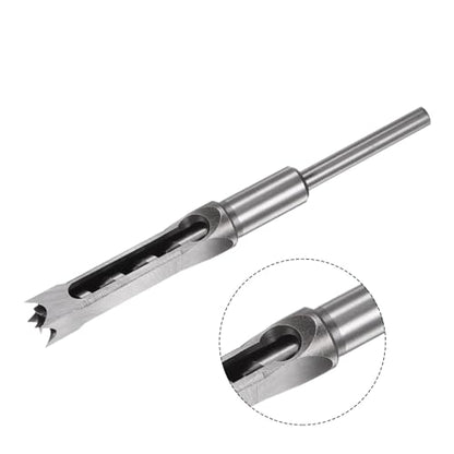 uxcell Square Hole Drill Bit, 5/8" High-Carbon Steel Hollow Chisel Mortise Power Tool for Woodworking - size: 5/8"