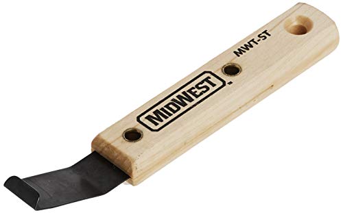 MIDWEST Siding Removal Tool, Offset Hardened, Steel Blade