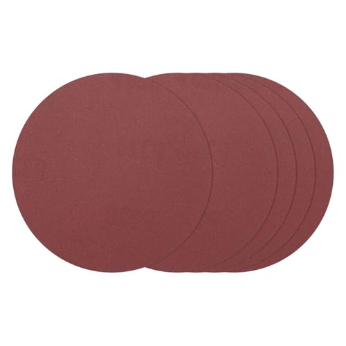 10Pcs Sanding Discs 5Inch 320Grit Hook and Loop Sandpapers Red - size: 5 Inch(320 Grit)