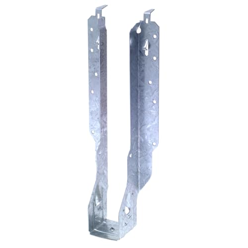 Simpson Strong-Tie IUS1.81/11.88 IUS I-Joist Hybrid Hanger with Snap-in Feature - 1-3/4 in. x 11-7/8 in. 18-Gauge Steel, Zinc Galvanized Finish, Strong-Grip Seat Allows Snap-in