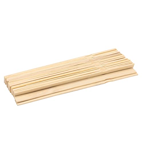 ZOENHOU 200 PCS 14 Inch Paint Sticks, Premium Wooden Paint Stir Waxing Sticks for Crafts Crafting Resin Craft Wood Crafts Paddle Hobby Projects Garden Marker - size: 200PCS 14 Inch