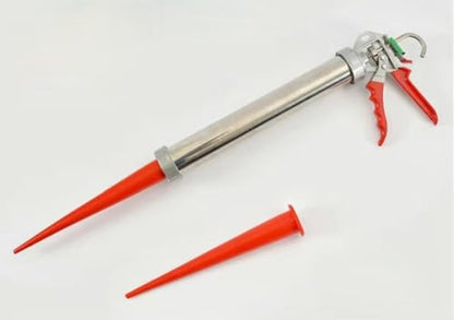 4PCS Reusable Extension Caulk Nozzle for Sausage Caulking Gun (Straight)