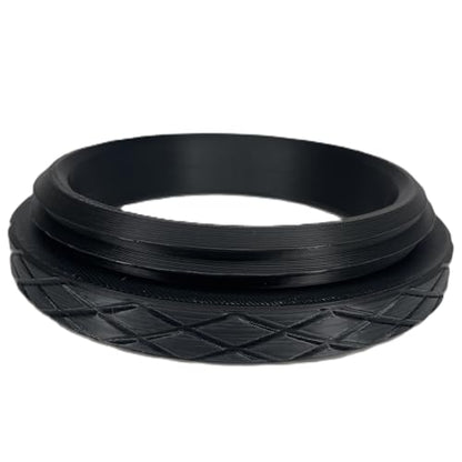 1.5" ID Plastic Threaded Ring Set for Bowls, Cups, Containers, Lids, Urns, Vessels, Woodturning Projects (1.5" ID 2.0" OD) - size: 1.5" ID 2.0" OD